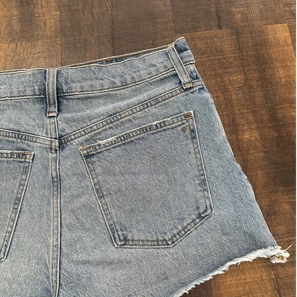 Madewell The Perfect Jean Shorts TENCEL™ Denim Edition Size 29 - Picture 5 of 10